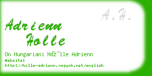 adrienn holle business card